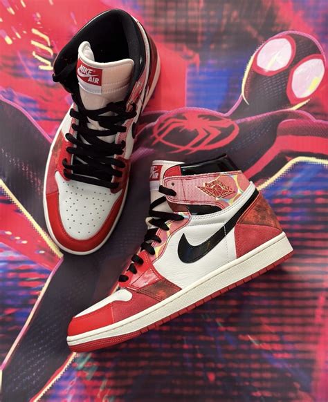 jordan 1 spider man 2023